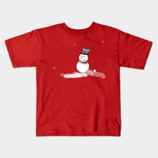 Snow Men Kids T-Shirt